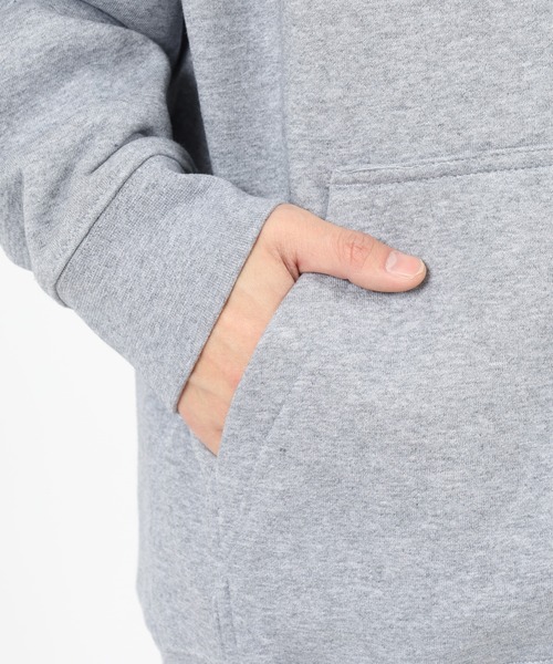 PRO CLUB （プロクラブ）の「PRO CLUB BASIC FLEECE ZIP UP フリースジップアップパーカー（パーカー・メンズ・ネイビー/ダークグレー/グレー・2XL/XL/L/M/S/3XL）」の9枚目の写真