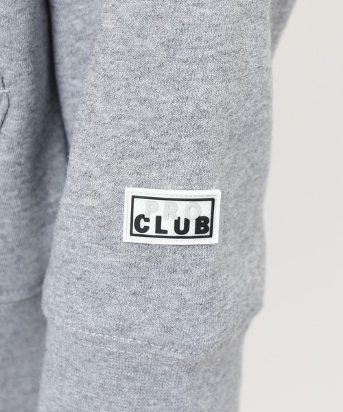 PRO CLUB （プロクラブ）の「PRO CLUB BASIC FLEECE ZIP UP フリースジップアップパーカー（パーカー・メンズ・ネイビー/ダークグレー/グレー・2XL/XL/L/M/S/3XL）」の11枚目の写真