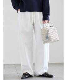ポンチハイウエストカーブパンツ《2026 spring catalog item》