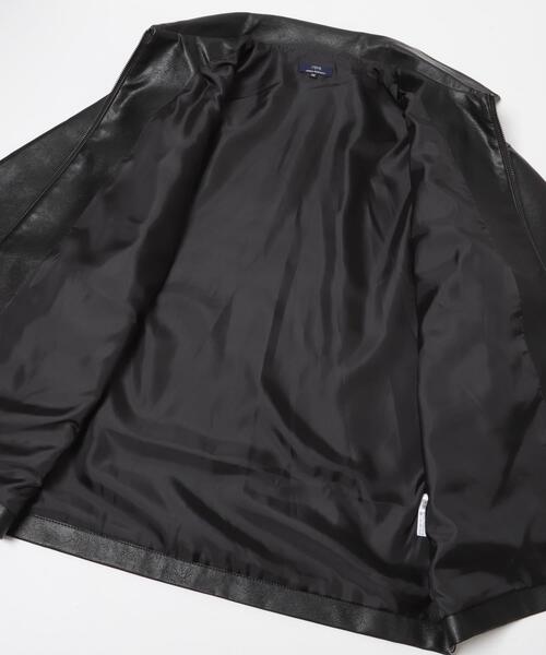 ITEMS URBANRESEARCH（アイテムズ アーバンリサーチ）の「F.L. ZIP UP フライトジャケット（ブルゾン・メンズ・ブラック系その他/ブラック・MEDIUM/LARGE）」の13枚目の写真