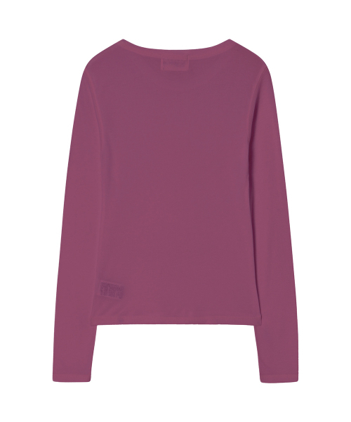 THE GREEN LAB（ザグリーンラボ）の「ソフトテンセルエアリー ロングスリーブ [ピンク]（Tシャツ/カットソー・レディース・その他・FREE）」の17枚目の写真