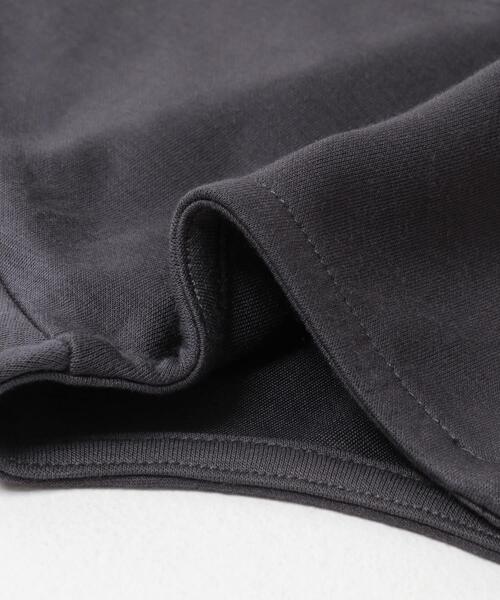 ITEMS URBANRESEARCH（アイテムズ アーバンリサーチ）の「ポンチドッキング半袖トップス（Tシャツ/カットソー・レディース・ライトブルー/チャコールグレー/オフホワイト/ブラック・FREE）」の10枚目の写真