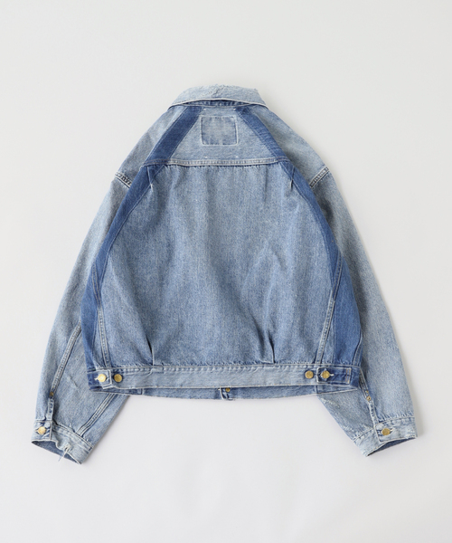 EDIFICE（エディフィス）の「Dear Boro（ディアボロ）1985 Denim Jacket（デニムジャケット・メンズ・ネイビー・MEDIUM/LARGE）」の2枚目の写真