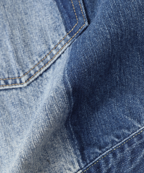 EDIFICE（エディフィス）の「Dear Boro（ディアボロ）1985 Denim Jacket（デニムジャケット・メンズ・ネイビー・MEDIUM/LARGE）」の6枚目の写真