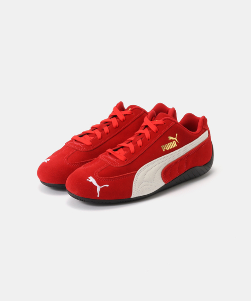 OUTDOOR PRODUCTS（アウトドアプロダクツ）の「PUMA SPEEDCAT OG（その他シューズ・レディース・ネイビー/レッド・24cm/23.5cm/23cm/25cm/24.5cm）」の2枚目の写真