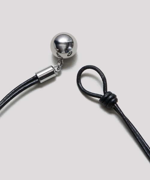 LAPUIS(ラピュイ)の「LAPUIS(ラピュイ)Pearl Leather choker(チョーカー・レディース・マルチ・FREE)」の7枚目の写真