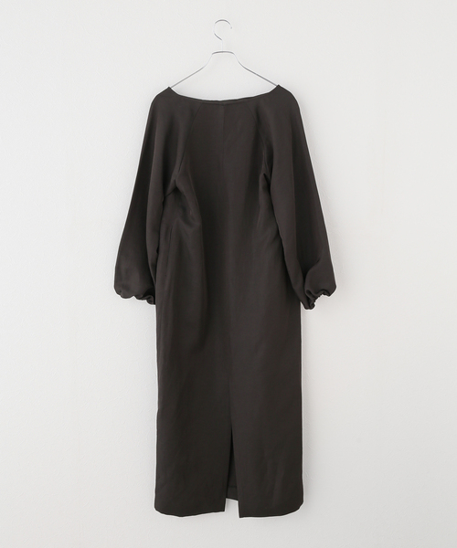 plage（プラージュ）の「Drape neck ワンピース（ワンピース・レディース・スミクロ・36/38）」の6枚目の写真