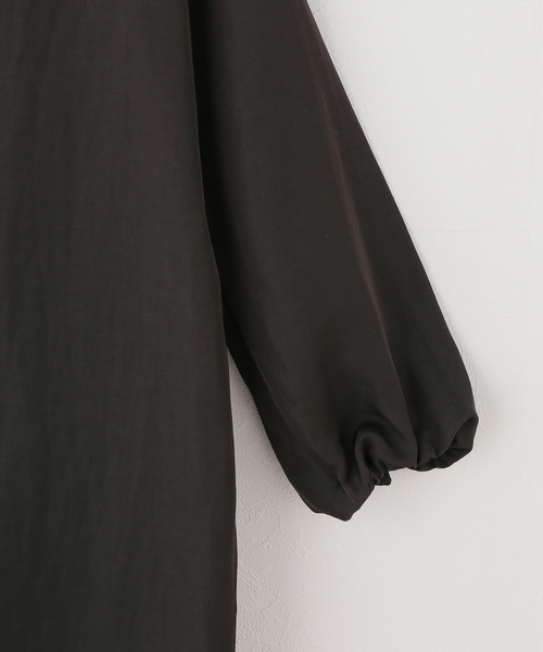 plage（プラージュ）の「Drape neck ワンピース（ワンピース・レディース・スミクロ・36/38）」の7枚目の写真