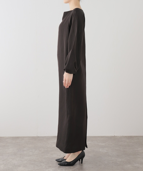 plage（プラージュ）の「Drape neck ワンピース（ワンピース・レディース・スミクロ・36/38）」の16枚目の写真