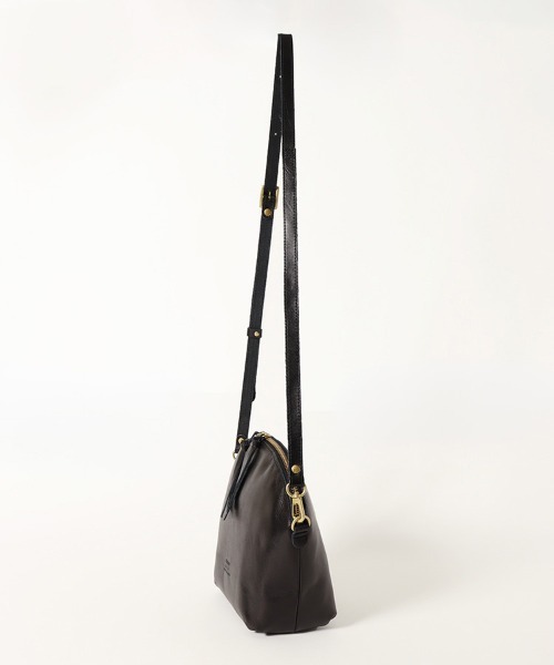 Bleu Bleuet(ブルーブルーエ)の「LIGHT LEATHER SHOULDER(ショルダーバッグ・レディース・ブラック/チョコ・FREE)」の4枚目の写真