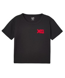 CHENILLE EMBROIDERED XG LOGO S/S BABY TEE