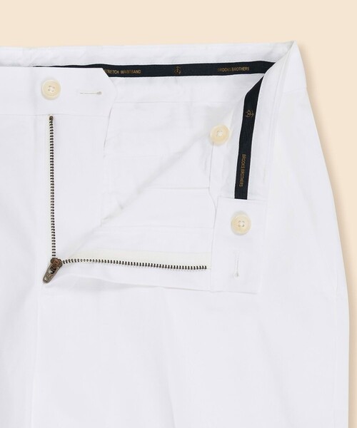 BROOKS BROTHERS（ブルックスブラザーズ）の「ライトウエイト　アドバンテージチノ　プレーンフロントパンツ　Slim（チノパンツ・メンズ・ホワイト/グレー・29inch/30inch/31inch/32inch/33inch/34inch/35inch/36inch/37inch/38inch）」の4枚目の写真