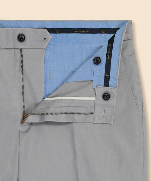 BROOKS BROTHERS（ブルックスブラザーズ）の「ライトウエイト　アドバンテージチノ　プレーンフロントパンツ　Slim（チノパンツ・メンズ・ホワイト/グレー・29inch/30inch/31inch/32inch/33inch/34inch/35inch/36inch/37inch/38inch）」の6枚目の写真