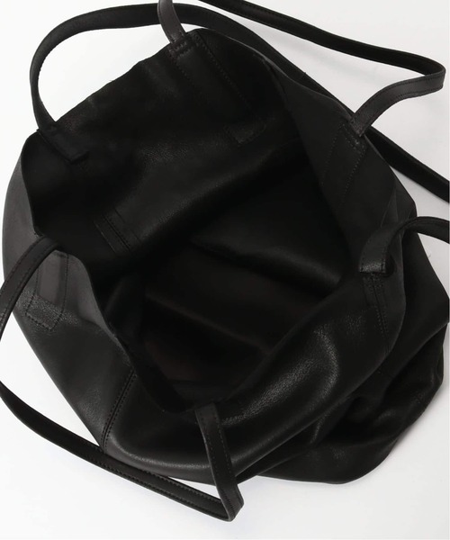 Morphee（モルフェ）の「MORPHEE(モルフェ) 3WAY MEDIUM TOTE ナッパレザー（トートバッグ・メンズ・ブラック・FREE）」の3枚目の写真