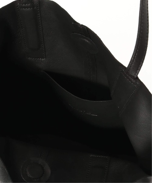 Morphee（モルフェ）の「MORPHEE(モルフェ) 3WAY MEDIUM TOTE ナッパレザー（トートバッグ・メンズ・ブラック・FREE）」の4枚目の写真