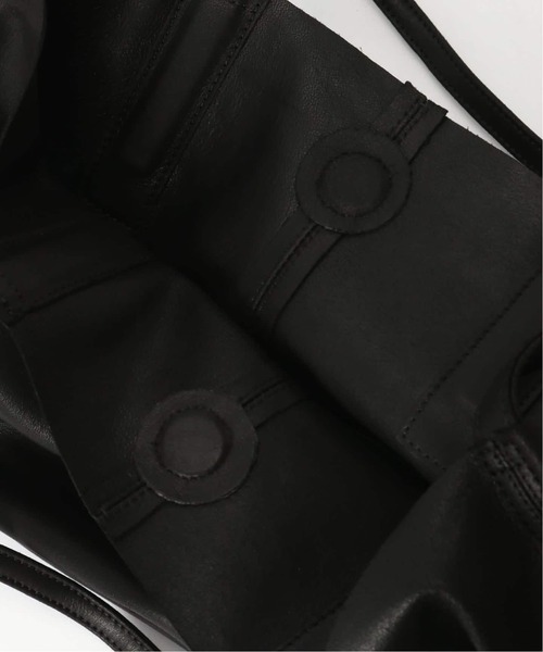 Morphee（モルフェ）の「MORPHEE(モルフェ) 3WAY MEDIUM TOTE ナッパレザー（トートバッグ・メンズ・ブラック・FREE）」の6枚目の写真