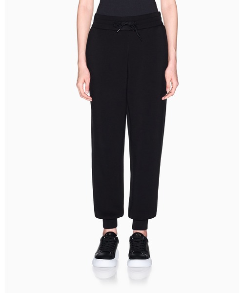 ARMANI EXCHANGE（アルマーニエクスチェンジ）の「【A|X アルマーニ エクスチェンジ】＜オンライン限定＞WE ロゴパッチ スウェットジョガーパンツ（スウェットパンツ・レディース・ホワイト/ブラック・MEDIUM/SMALL/X-LARGE/X-SMALL/LARGE）」の11枚目の写真