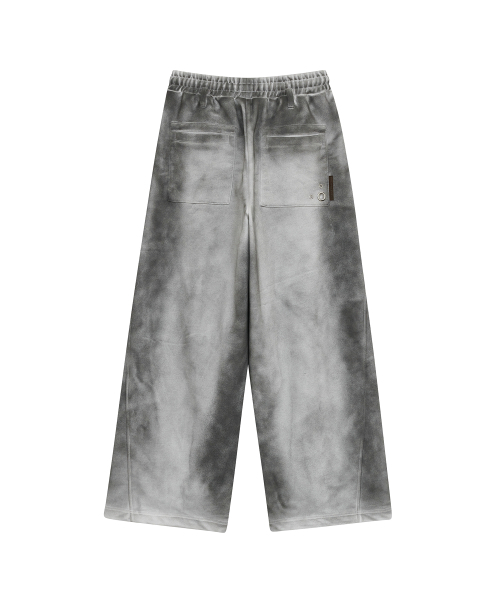 DEFGARMENTS（デフグラメンツ）の「BRUSH WASHING SWEAT PANTS [CHARCOAL]（スウェットパンツ・レディース・その他・SMALL/LARGE）」の6枚目の写真