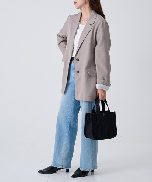 A by MAGASIN DE MODE(エーバイマガジンデモード)の「【A by MAGASIN DE MODE】e.e.p.スクエアプチトート カジュアル ミニトート SNBD(トートバッグ・レディース・ベージュ/ネイビー/アイボリー/ブラック/カーキ/グレー・FREE)」の18枚目の写真