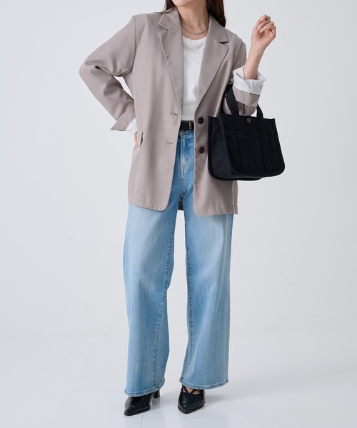 A by MAGASIN DE MODE(エーバイマガジンデモード)の「【A by MAGASIN DE MODE】e.e.p.スクエアプチトート カジュアル ミニトート SNBD(トートバッグ・レディース・ベージュ/ネイビー/アイボリー/ブラック/カーキ/グレー・FREE)」の17枚目の写真