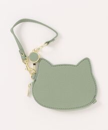 SVEC（シュベック）の「猫シルエットマルチケース（コインケース）」