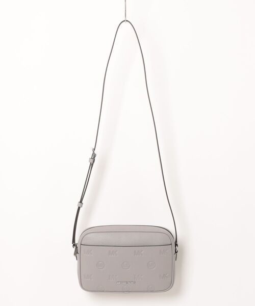 MICHAEL KORS(マイケルコース)の「JET SET TRAVEL LG CAMERA XBODY Crossbody(ショルダーバッグ・レディース・グレー系・FREE)」の1枚目の写真