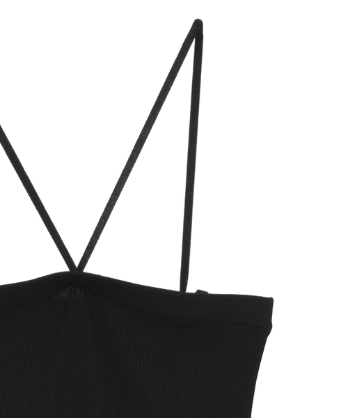 CURRENTAGE（カレンテージ）の「Tube Top Pleats Dress（ワンピース・レディース・ブラック・1）」の4枚目の写真