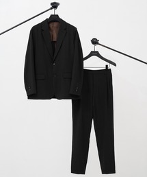 UNITED TOKYO | 【EC限定/セットアップ販売】マルチファンクションセットアップ ジャケット&パンツ　｜撥水加工/オールシーズン対応/ウール調/ウォッシャブル/ストレッチ/防シワ/速乾/軽量/オールシーズン/春服/オケージョン/オフィスカジュアル/通勤/ビジネス(テーラードジャケット)