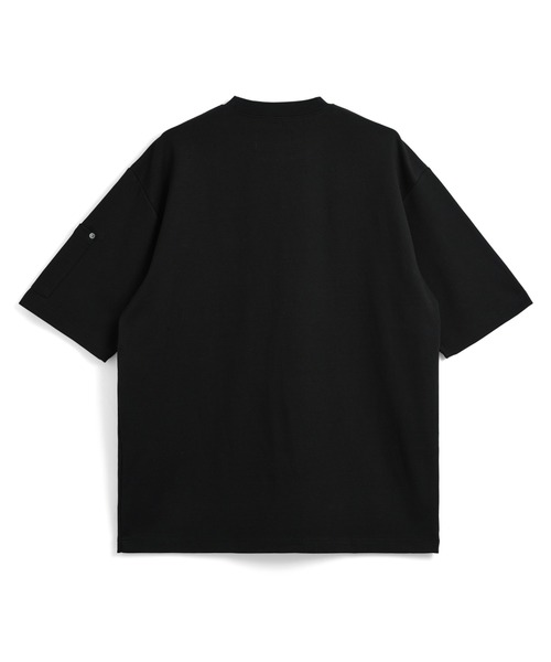 TAION(タイオン)の「【TAION(タイオン)】〈ユニセックス〉ノンダウン ワーク リベットポケット Tシャツ(Tシャツ/カットソー・メンズ・ブラック/ホワイト・S/M/L/XL/2XL/3XL)」の3枚目の写真