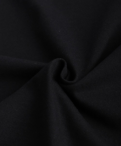 76(セブンティシックス)の「76 ワンポイント刺繍 半袖Tシャツ バック無地 シンプルロゴTEE ルーズサイズ(Tシャツ/カットソー・メンズ・ホワイト/ブラック・M/L/LL)」の15枚目の写真