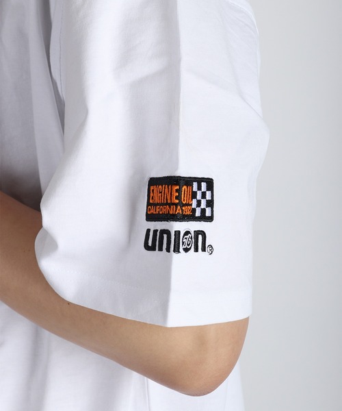 76(セブンティシックス)の「76 ワンポイント刺繍 半袖Tシャツ バック無地 シンプルロゴTEE ルーズサイズ(Tシャツ/カットソー・メンズ・ホワイト/ブラック・M/L/LL)」の19枚目の写真