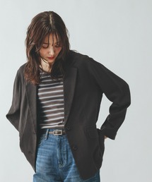 GLOBAL WORK | フレンチリネンジャケット/612370(テーラードジャケット)