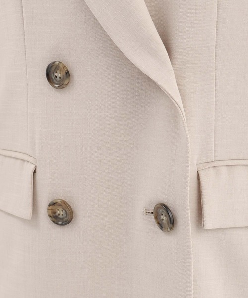 Andemiu（アンデミュウ）の「アサチョウジャケット656239（テーラードジャケット・レディース・ベージュ/グレー・FREE）」の19枚目の写真