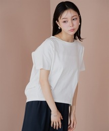 Petitjo | 小さいサイズ 【汗染み防止】裾タックプルオーバー 低身長さん・小柄女性(Tシャツ/カットソー)