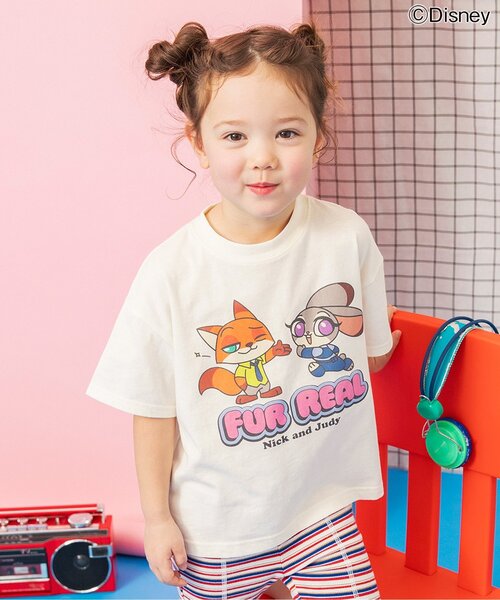 10s ズートピア　プロモ　Tシャツ　disney リンク】【ディズニー】ズートピア/バラエティTシャツ（Tシャツ