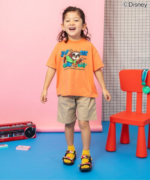 Disney(ディズニー)の「【リンク】【ディズニー】ズートピア/バラエティTシャツ(Tシャツ/カットソー・キッズ・オレンジ/オフホワイト/グレー/ブルー・140/130/120/110/100/90/80)」の5枚目の写真