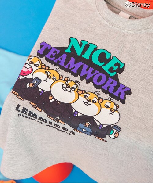 Disney(ディズニー)の「【リンク】【ディズニー】ズートピア/バラエティTシャツ(Tシャツ/カットソー・キッズ・オレンジ/オフホワイト/グレー/ブルー・140/130/120/110/100/90/80)」の10枚目の写真