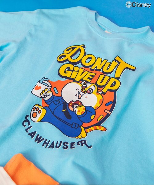 Disney(ディズニー)の「【リンク】【ディズニー】ズートピア/バラエティTシャツ(Tシャツ/カットソー・キッズ・オレンジ/オフホワイト/グレー/ブルー・140/130/120/110/100/90/80)」の12枚目の写真