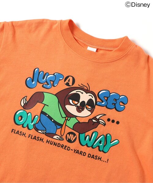 リンク】【ディズニー】ズートピア/バラエティTシャツ（Tシャツ