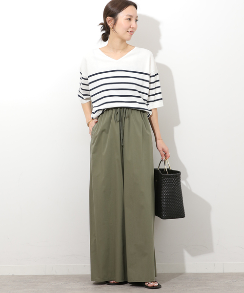 VELETTO（ベレット）の「【VELETTO/ヴェレット】ハンドルメルカドBAG（トートバッグ・レディース・ベージュ系その他/ブラック・FREE）」の3枚目の写真
