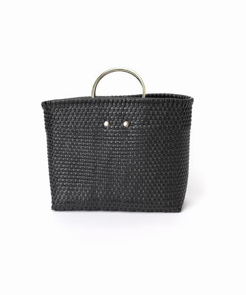 VELETTO（ベレット）の「【VELETTO/ヴェレット】ハンドルメルカドBAG（トートバッグ・レディース・ベージュ系その他/ブラック・FREE）」の9枚目の写真