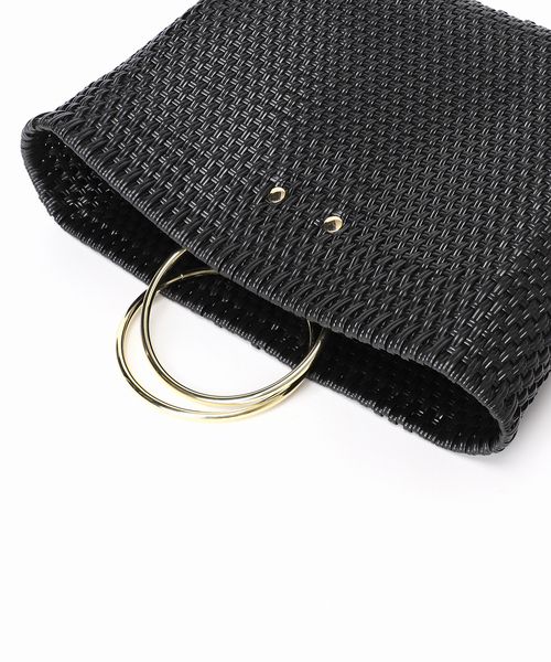 VELETTO（ベレット）の「【VELETTO/ヴェレット】ハンドルメルカドBAG（トートバッグ・レディース・ベージュ系その他/ブラック・FREE）」の13枚目の写真