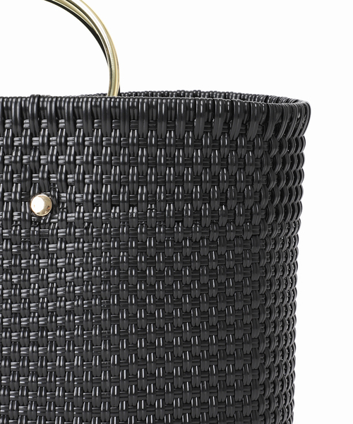 VELETTO（ベレット）の「【VELETTO/ヴェレット】ハンドルメルカドBAG（トートバッグ・レディース・ベージュ系その他/ブラック・FREE）」の15枚目の写真