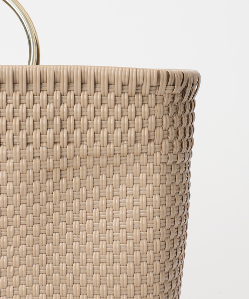VELETTO（ベレット）の「【VELETTO/ヴェレット】ハンドルメルカドBAG（トートバッグ・レディース・ベージュ系その他/ブラック・FREE）」の17枚目の写真