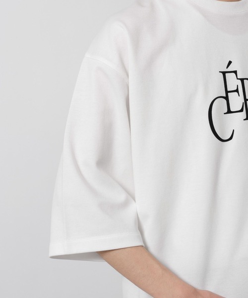 LAKOLE(ラコレ)の「フロッキーロゴクロップドT / /665057(Tシャツ/カットソー・メンズ・ブラック/パープル/ホワイト・LARGE/MEDIUM)」の13枚目の写真