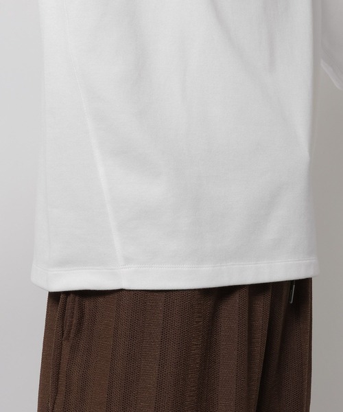LAKOLE(ラコレ)の「フロッキーロゴクロップドT / /665057(Tシャツ/カットソー・メンズ・ブラック/パープル/ホワイト・LARGE/MEDIUM)」の14枚目の写真