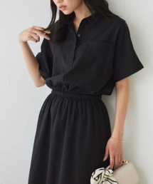 Pierrot（ピエロ）の「スキッパーフレアワンピース（ワンピース）」