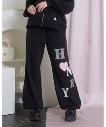 Honey Cinnamon（ハニーシナモン）の「バックフリルAPスウェットパンツ（スウェットパンツ）」