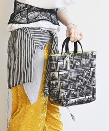 Cheek（チーク）の「photo 2way tote（トートバッグ）」