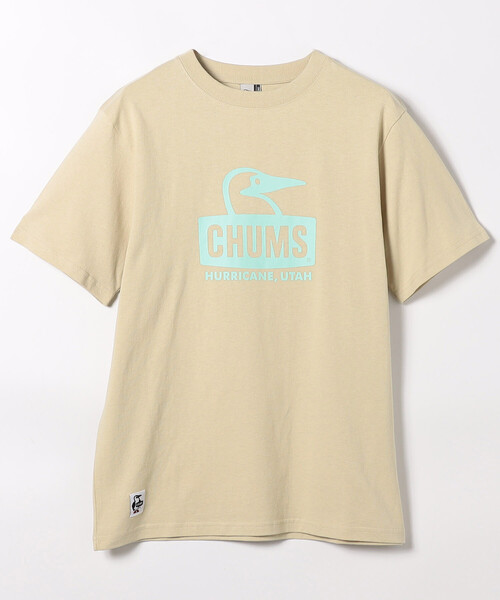 FREAK'S STORE(フリークスストア)の「CHUMS/チャムス 限定展開 ブービーフェイスTシャツ / Booby Face T-Shirt(Tシャツ/カットソー・メンズ・ベージュ/ホワイト/ネイビー/ブラック・X-LARGE/LARGE/MEDIUM/SMALL)」の1枚目の写真